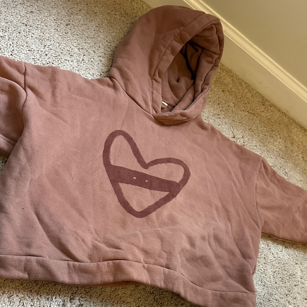 Summer in May Girls 3/4 Oversized Hoodie